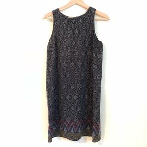 Black patterned dress from UO